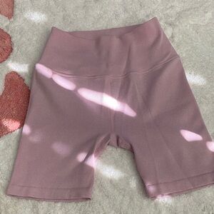 America Gangster- Dusty Pink Women's Bike Shorts Small Bottom